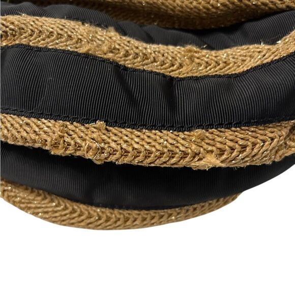 RARE Vintage Y2K Juicy Couture Black
PU and Straw barrel bag Crossbody - Picture 8 of 14